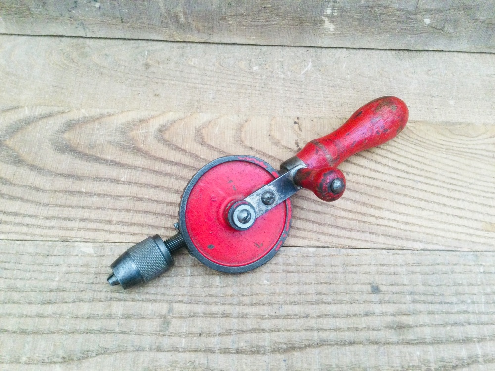 Vintage Squire Single Pinion Hand Drill