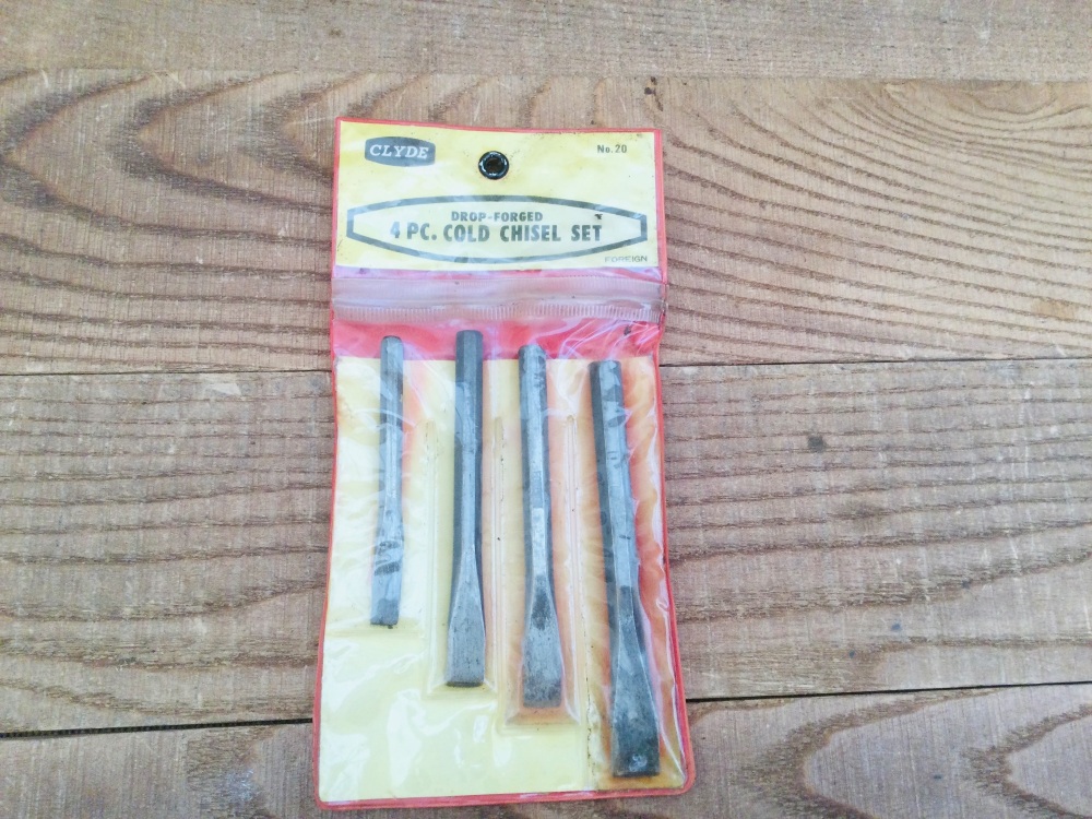 Vintage Clyde Cold Chisel Set