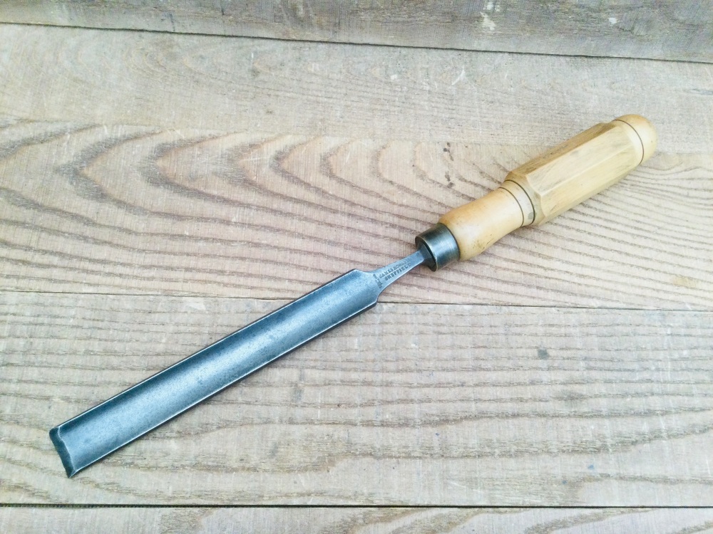 Vintage 7/8&rdquo; James Howarth Incannel Gouge Chisel Boxwood Chisel