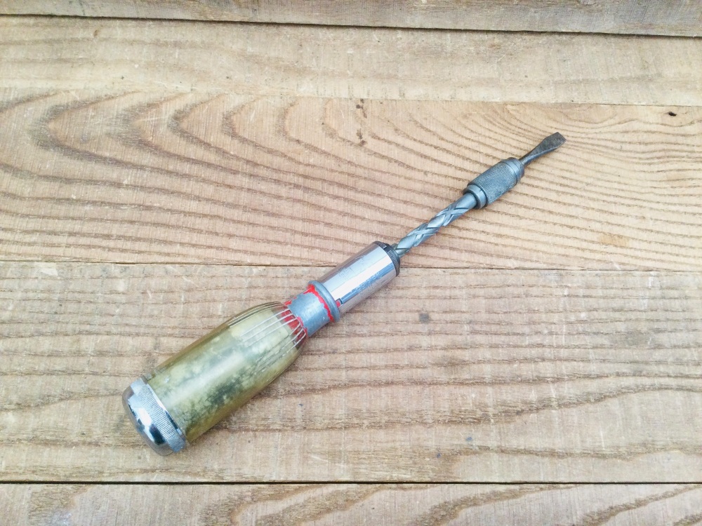 Stanley England Yankee No. 233H Ratcheting Screwdriver