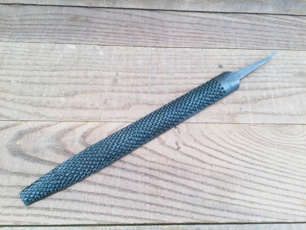 Vintage Sheffield Rasp 10&rdquo; Convex Carpentry Cabinet Rasp