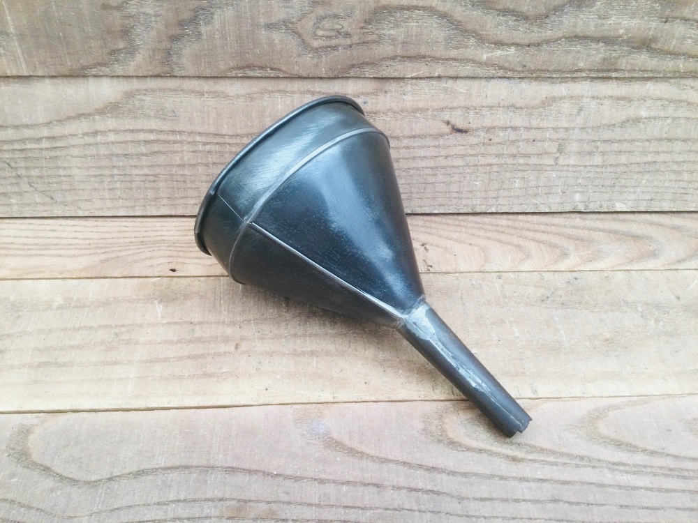 Vintage Automotive 5&rdquo; Diameter Oil Filling Conical Funnel