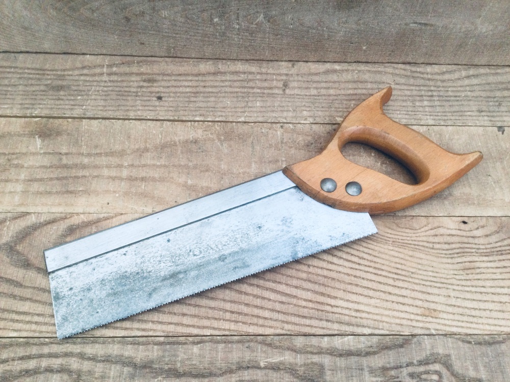 Vintage Toga Buck & Hickman 10&rdquo; Steel Back Tenon 12 PPI