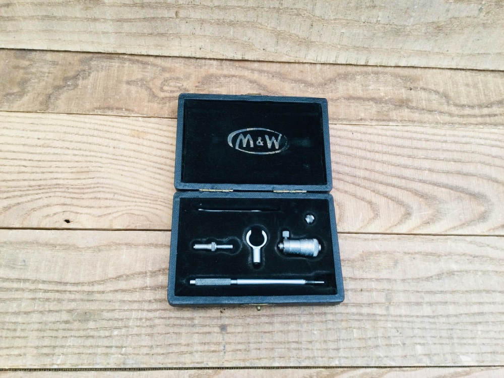 Vintage Moore & Wright 901 Internal Micrometer Made In England