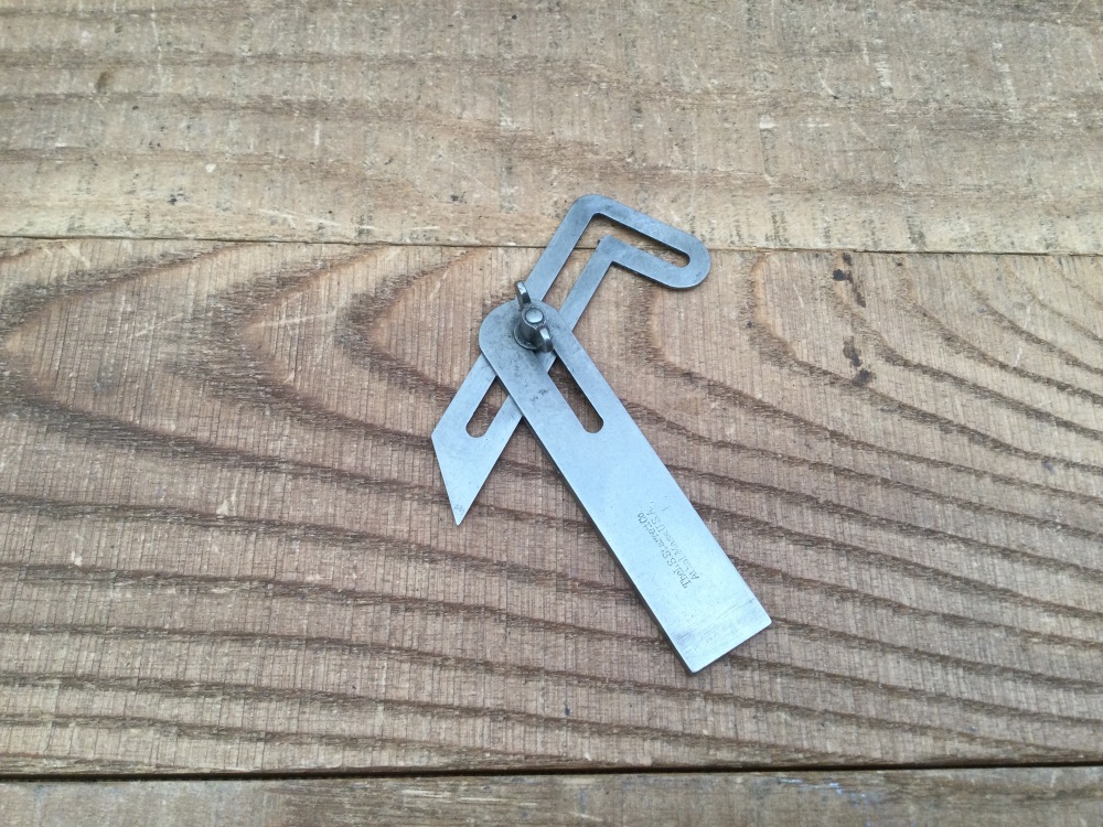 Vintage L. S. Starrett Co. USA No.15 Universal Bevel