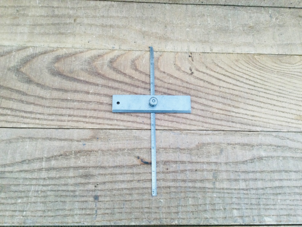 Vintage Moore & Wright No.40 Depth Gauge Made In England