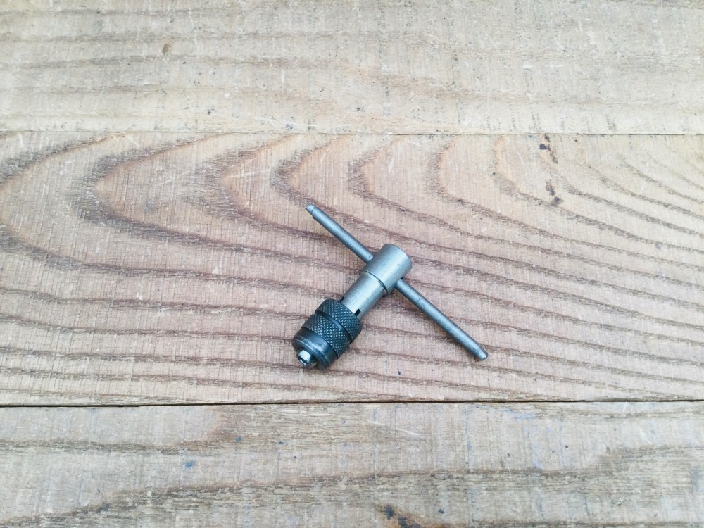 Vintage Small T-Handled Tap Wrench