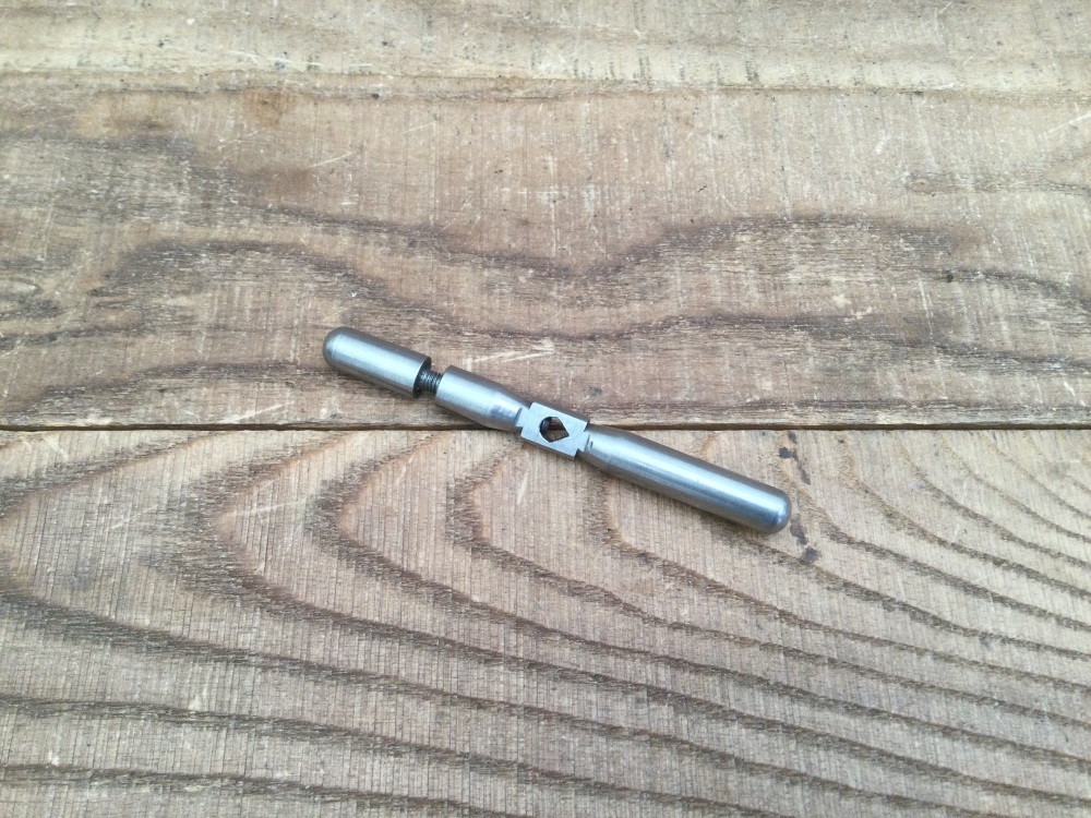 Vintage 4&rdquo; Engineers Steel Tap Holder Wrench