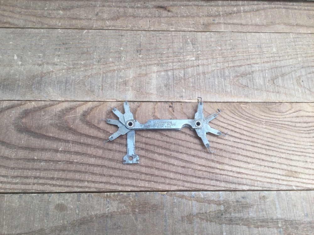 Vintage Champion Spark Plug Gap Tool