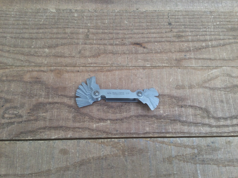 Moore & Wright No.801 Screw Pitch Gauge