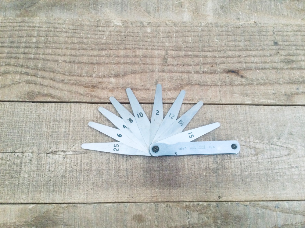 Moore & Wright No.124 Engineers Feeler Gauge