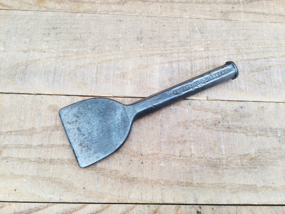 Vintage Footprint No. 2700 9 x 2.1/4&rdquo; Stone Masonry Brick Bolster Chisel