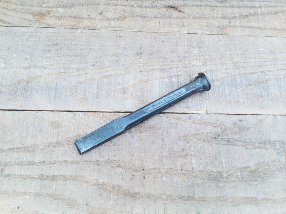 Vintage Footprint No.590 6 x 1/2&rdquo; Cold Chisel