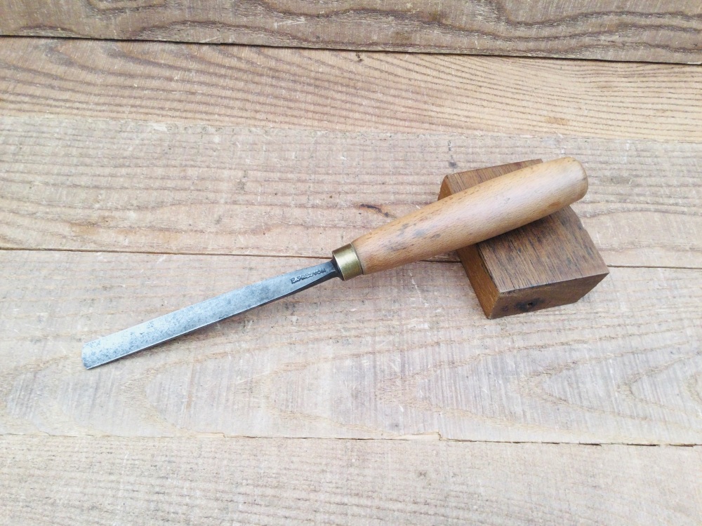 Vintage 1/2&rdquo; Edward Preston 104 Woodcarving Shallow Gouge Chisel