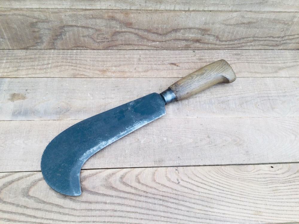 Vintage Spear & Jackson 9&rdquo; Ash Handled Billhook