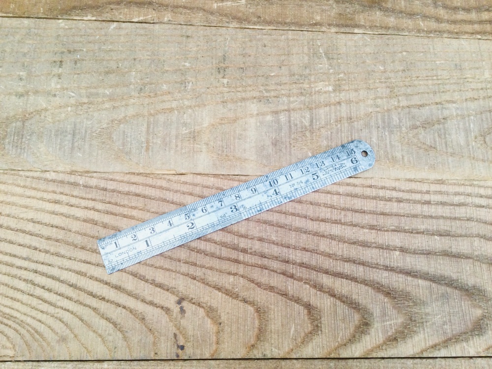 Rabone & Sons Birmingham No.34 Precision 6&rdquo; Steel Rule