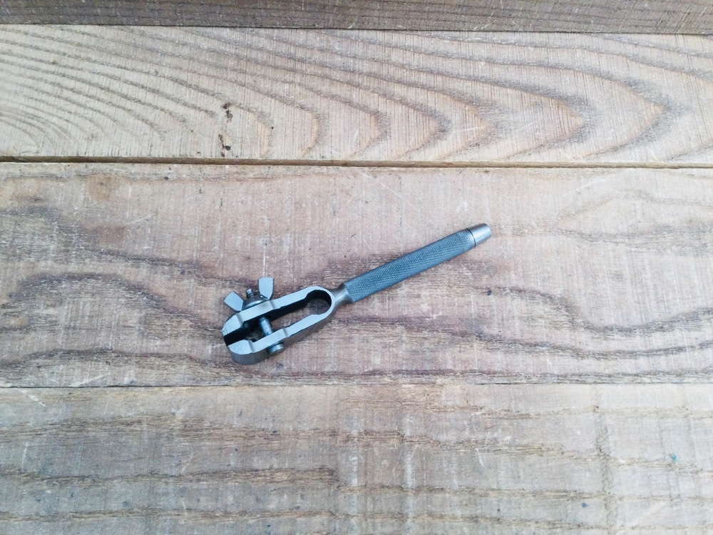 Vintage Steel Watchmakers Jewellers Hand Vice