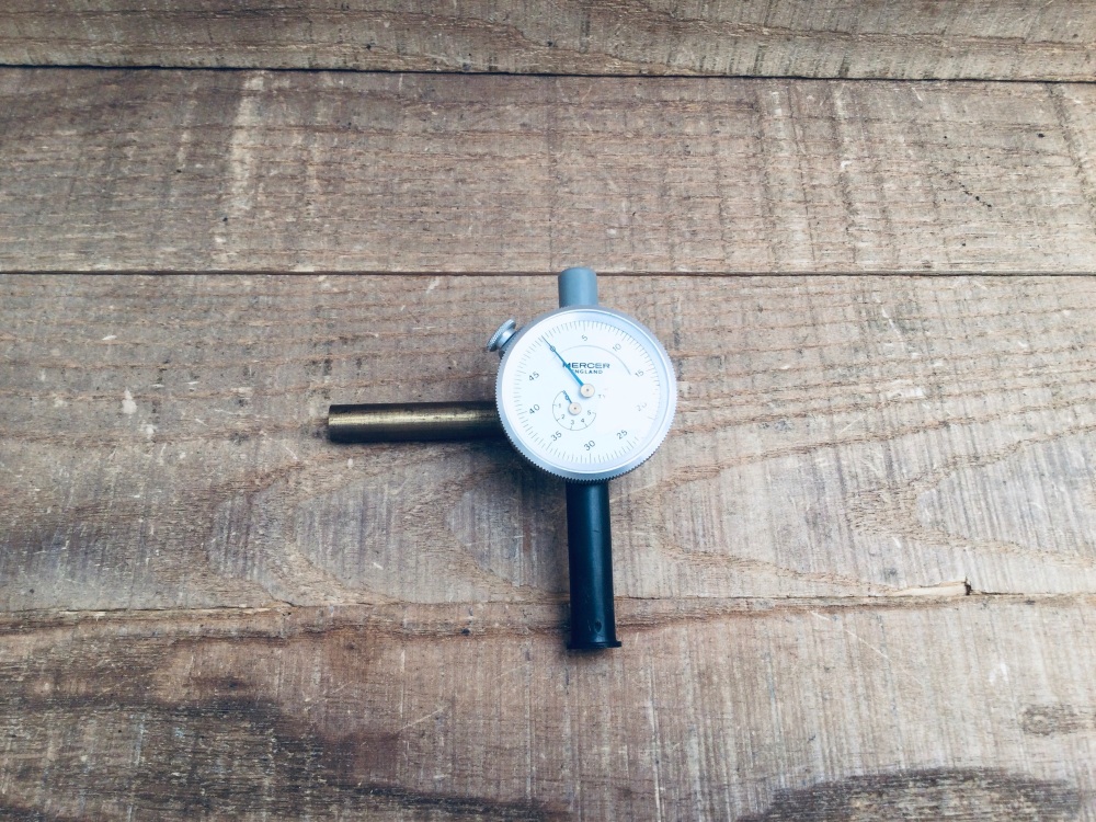 Mercer Type 184 .0005&rdquo; Dial Gauge - Exceptionally Clean Example