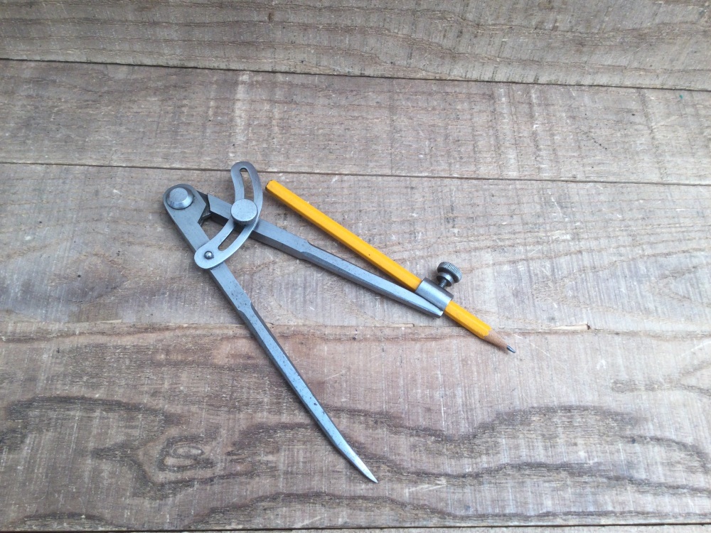 Steel Locking Wing Drawing Drafting Compass Dividers
