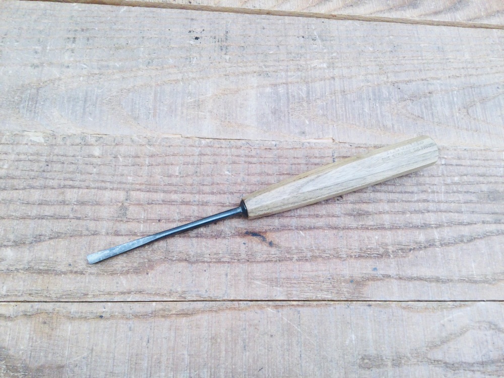 S J ADDIS Ward & Payne 3/16&rdquo; Woodcarving Straight Gouge