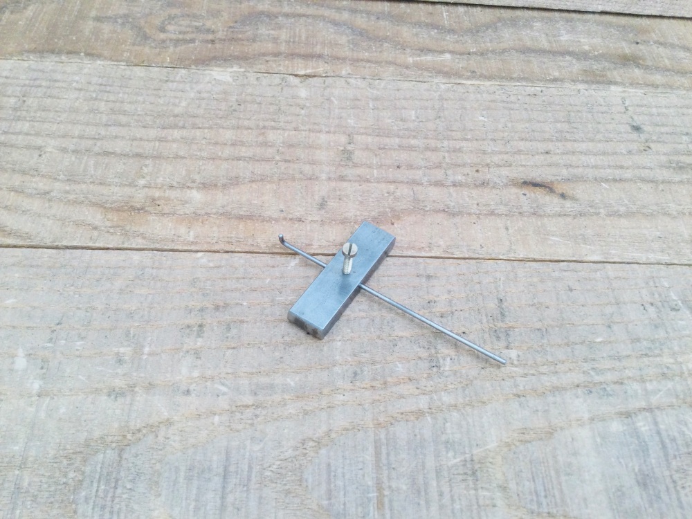 Vintage Small Steel Depth Gauge