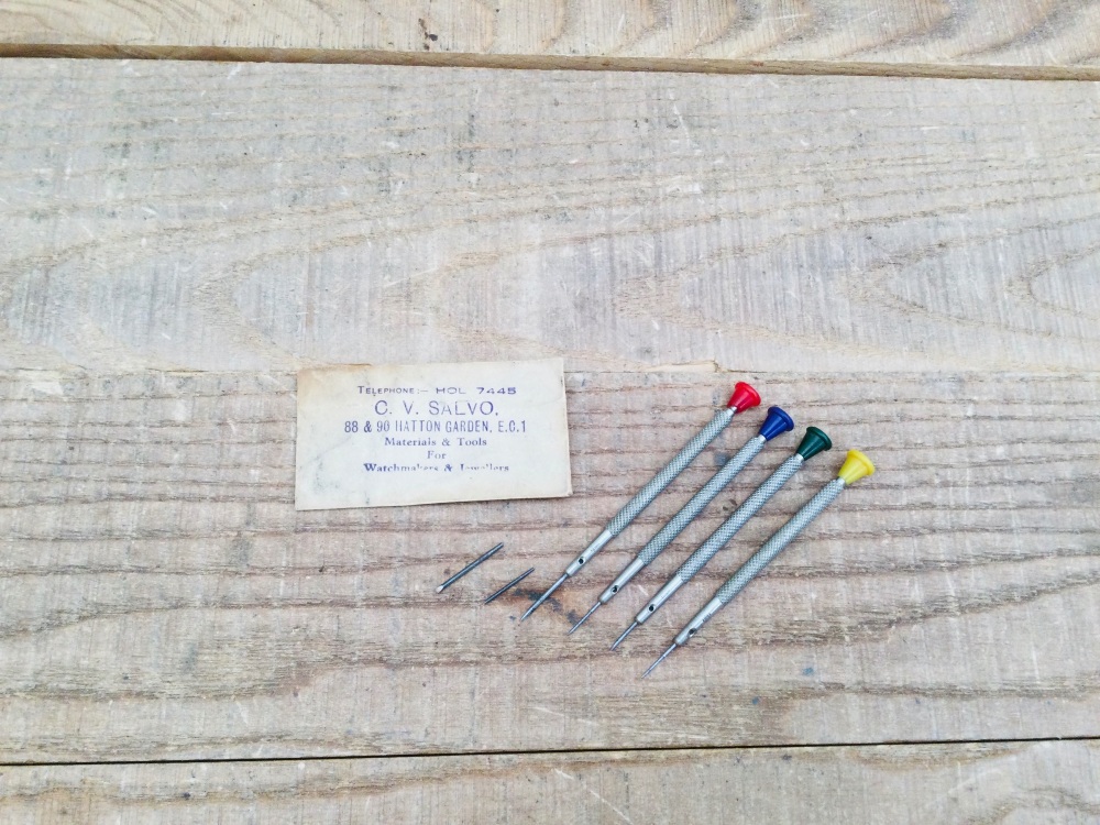 Swiss TRIUM Watchmakers or Jewellers Miniature Precision Screwdrivers