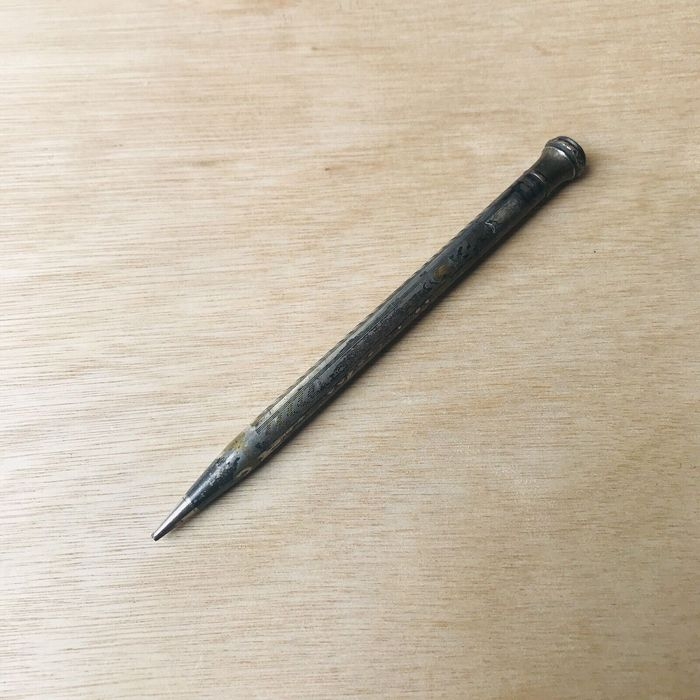 WAHL EVERSHARP Mechanical Pencil Silver Plated Propelling Pencil Made USA 1930's