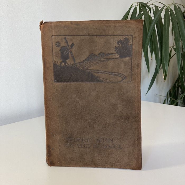 Three Men On The Bummell Jerome K Jerome New Edition 1914 Arrowsmith Suede Cover