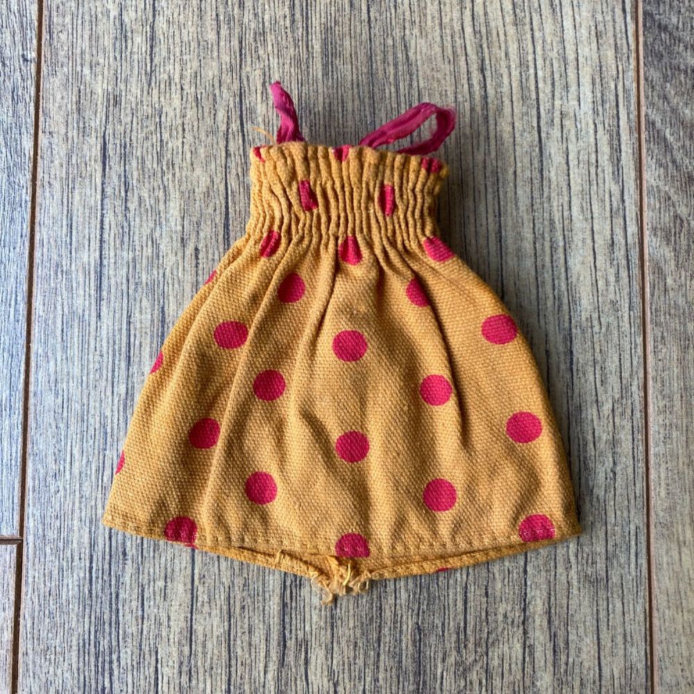 Vintage Sindy Doll Outfit Sunspotter Dress 1975 Pedigree