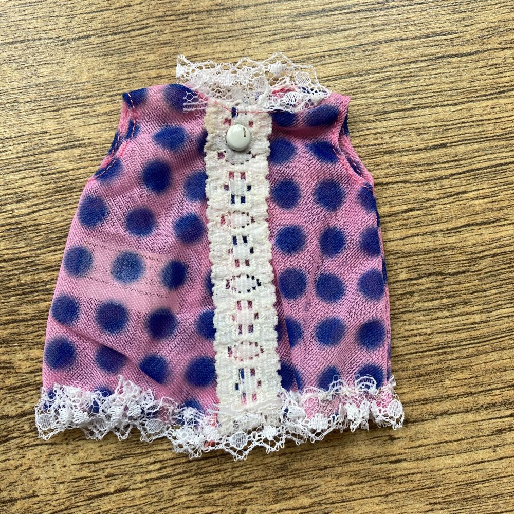 Sindy Doll Clothes Bedtime Beauty 1969 12S93 Baby Doll Nightie Pants MIHK Label