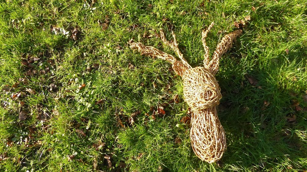 Willow deer /stag head made to order