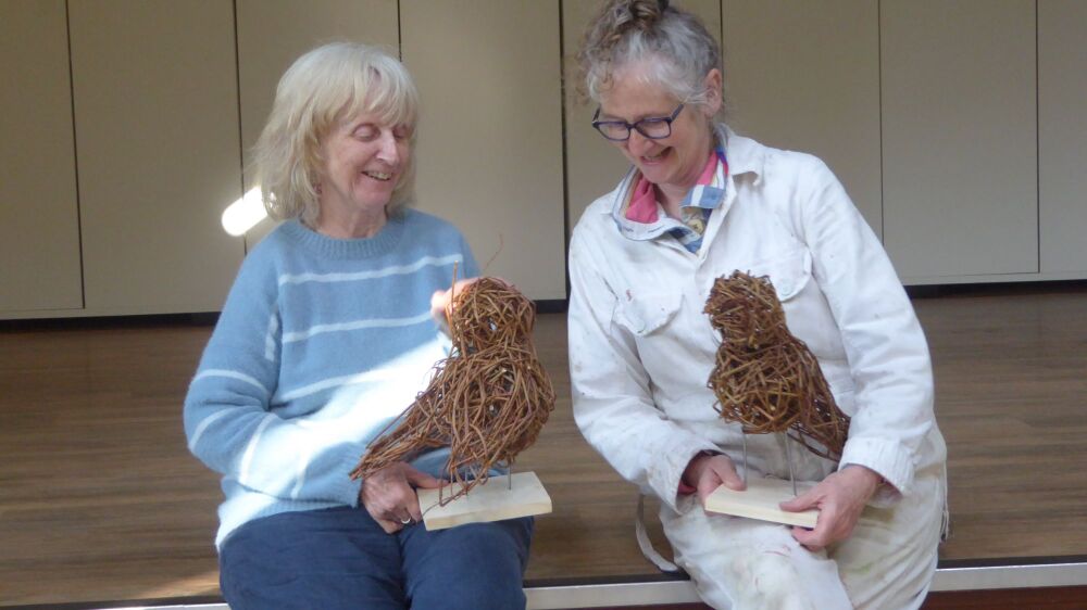 Create a sitting or flying willow owl workshop,  Chandlers Ford Easleigh,  Sunday September 21st