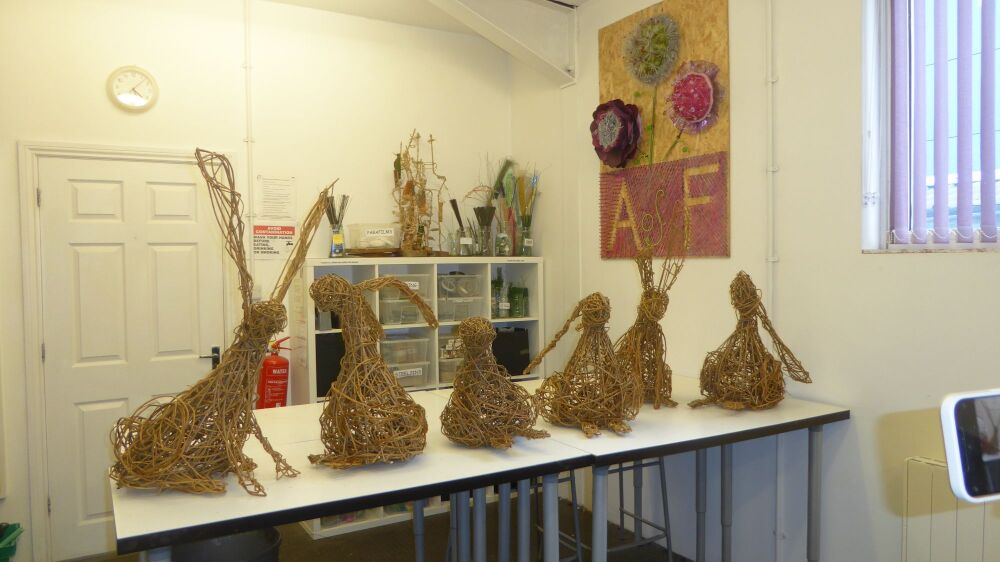 Willow hare/ rabbit  workshop (Portchester Parish Hall,  9th March)