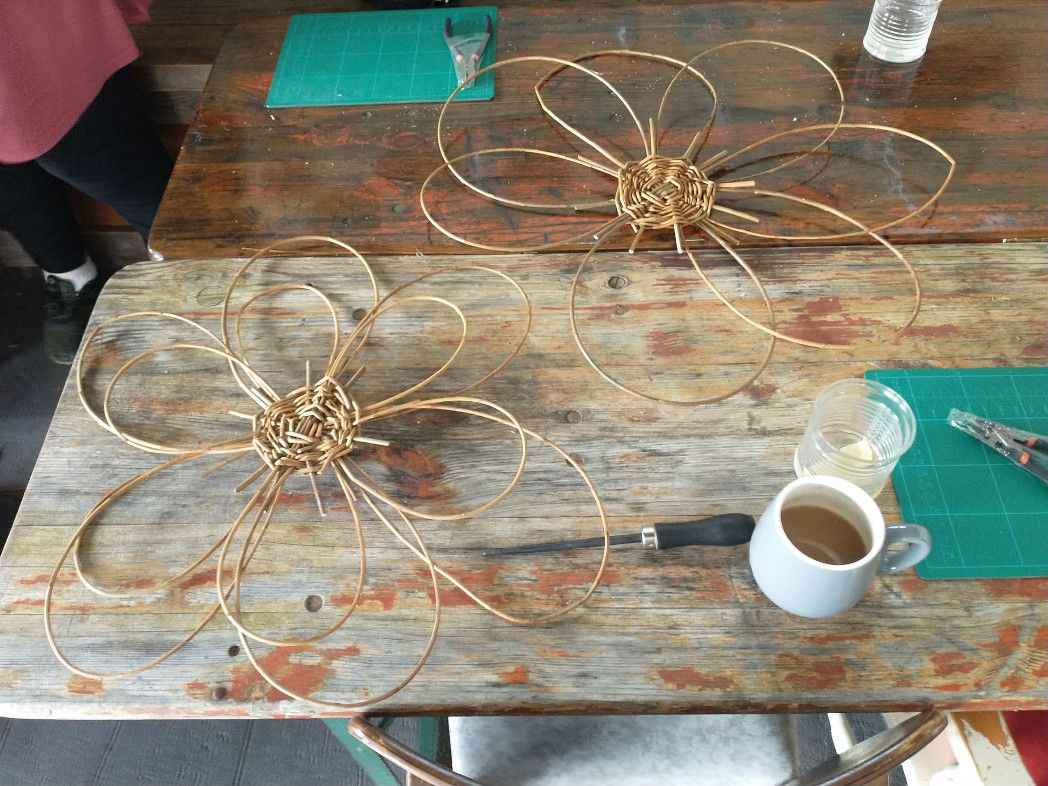 Willow flowers  Valentine day workshop River Hamble Country Park