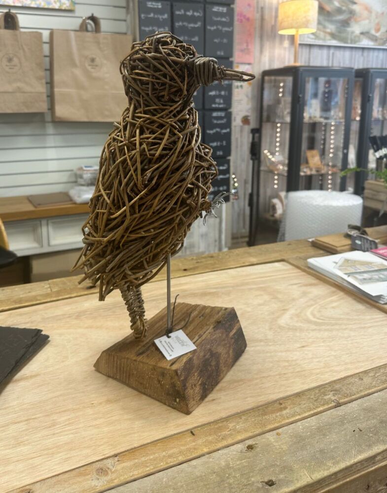 Willow Woodpecker sculpture