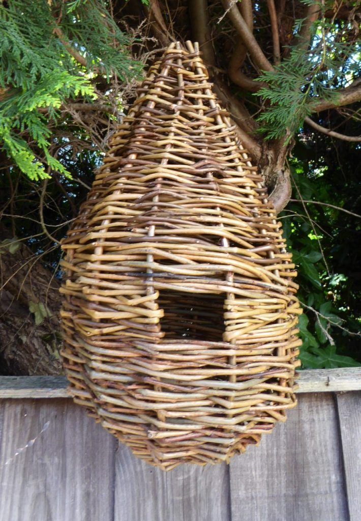 Create a  teardrop shapped birdhouse from willow at Sholing Valleys Study Centre Thursday 30th October