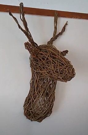 Create a willow stag or reindeer head Saturday 29th November Winchester