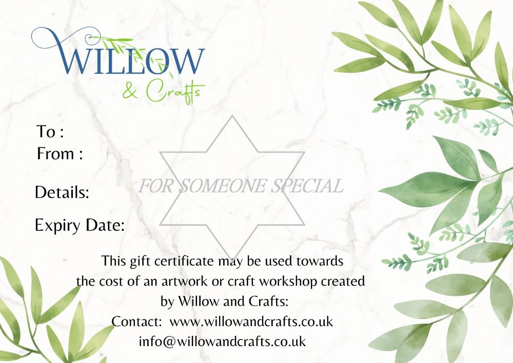 Personalized gift certificate