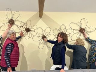 Willow heart and flower workshop (February 7th, Titchfield near Fareham )