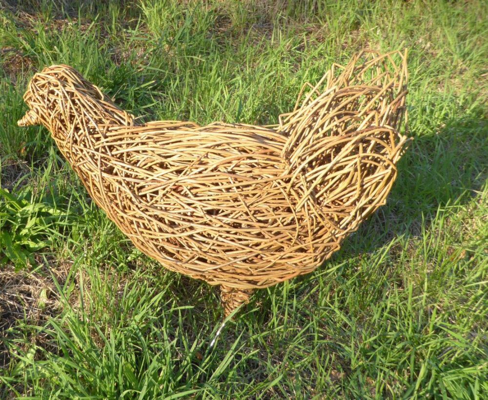 Standing chicken/cockeral