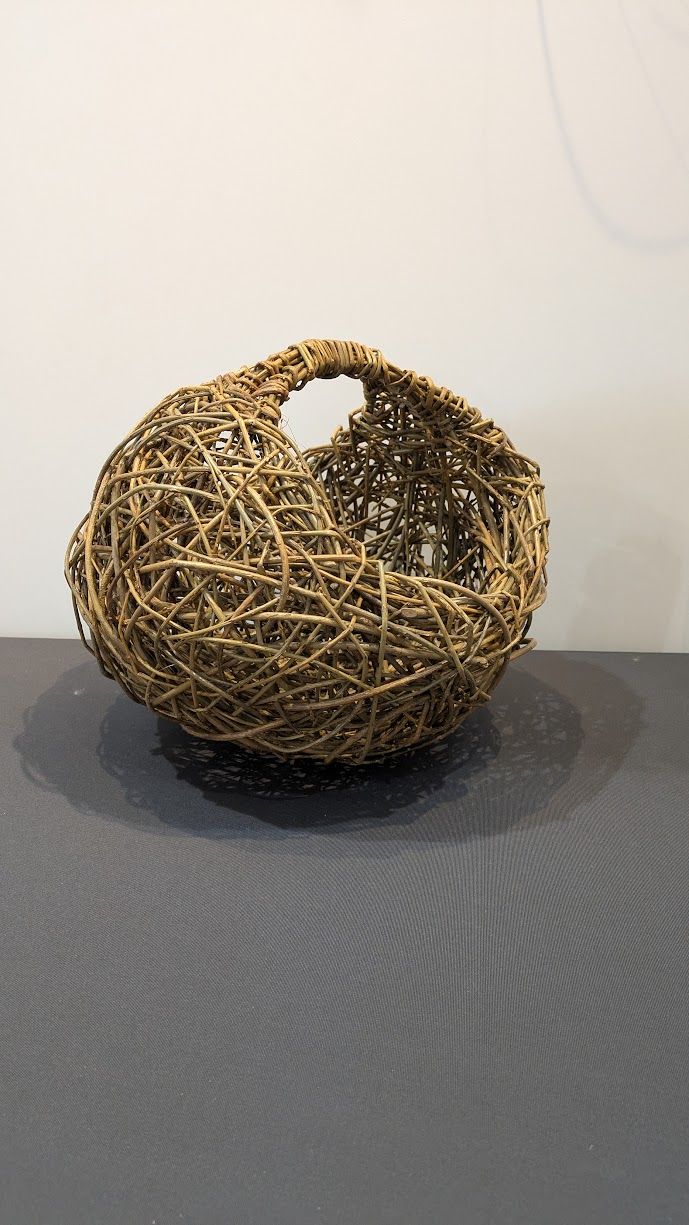 Interlaced random willow basket workshop, Eastleigh Hampshire June 27th