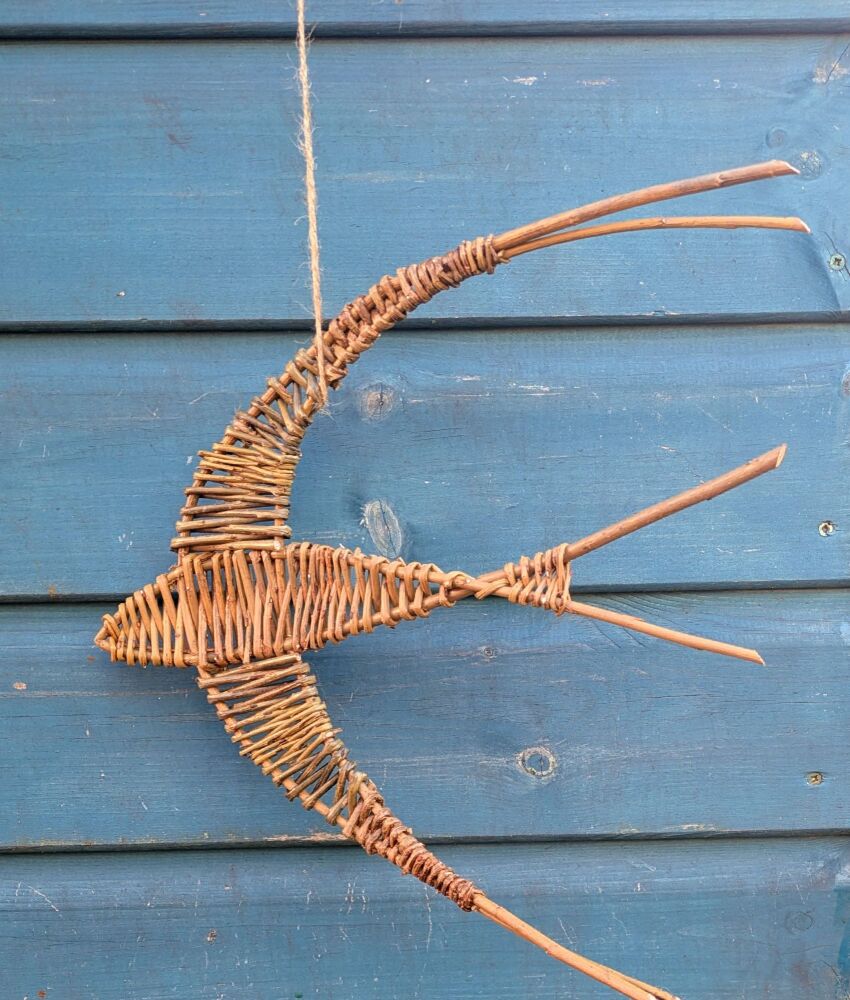 Swallow or Swift willow art