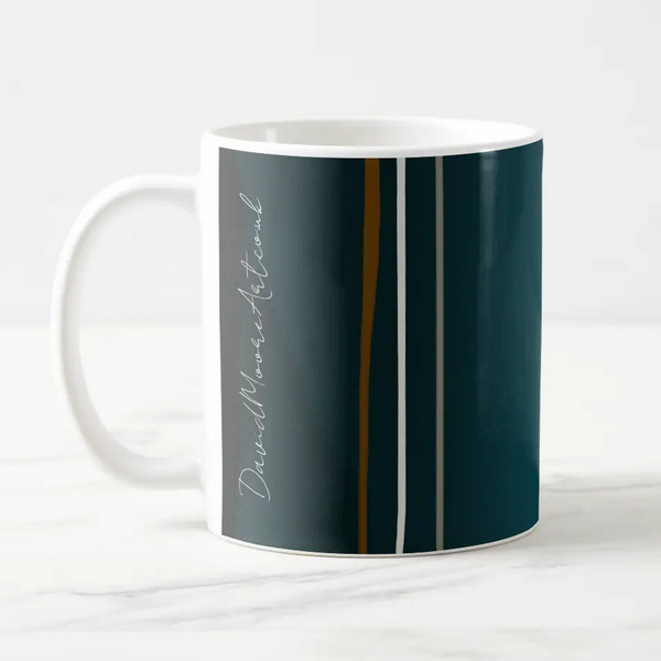 DM-2023-NFT-00001-Abstract Art-Hydrothermal-Teal & Gold- Products - Mug