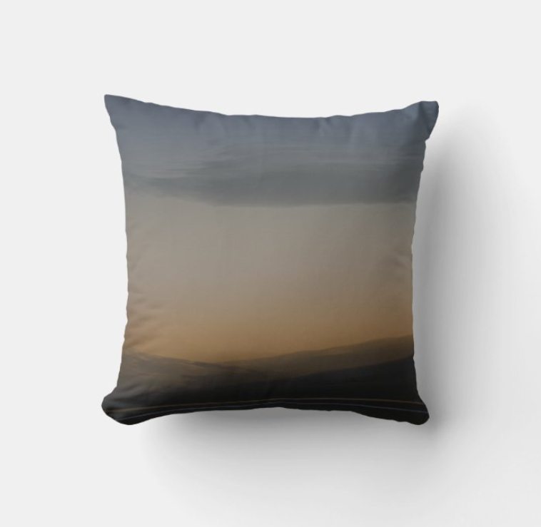 Abstract Art Sunrise Cushion