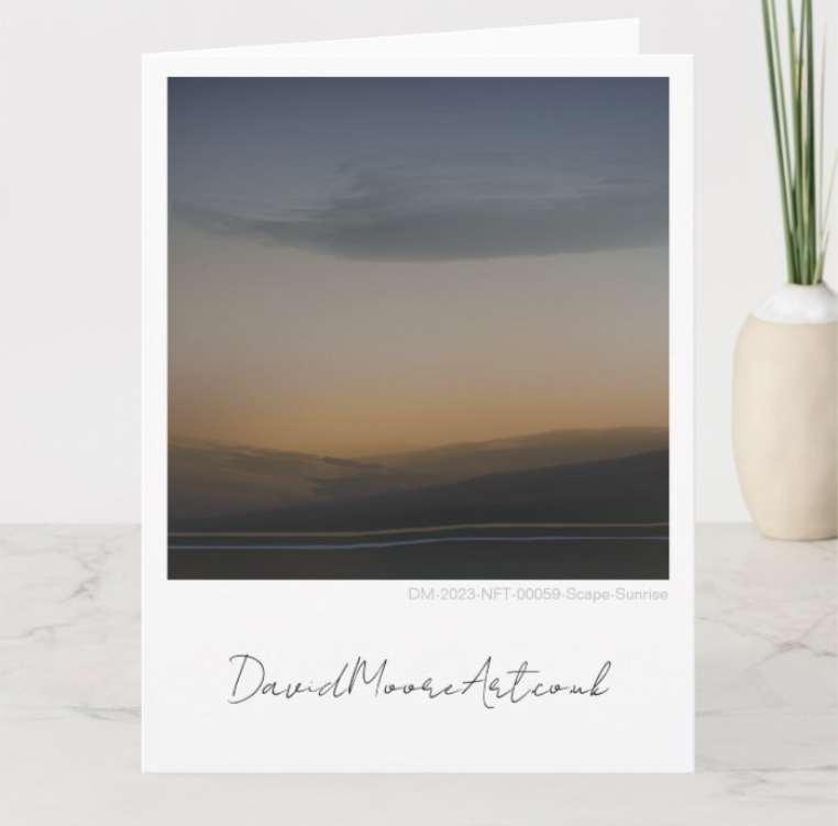 Sunrise Greetings Card