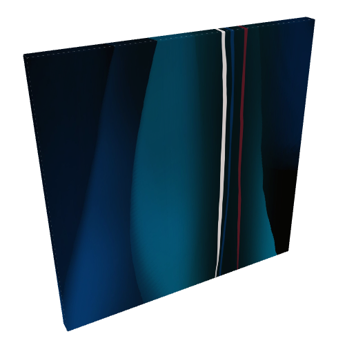 DM-2023-NFT-00022 Abstract Blue Sport Premium Canvas Print