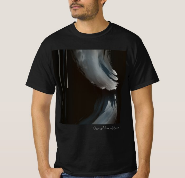 DM-2023-NFT-00004-Abstract-Art-Hydrothermal--Touching-Hands-Grey T-Shirt