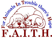 FAITH Animal Rescue Logo