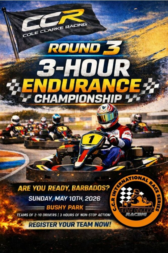 3 hours of Barbados Entry - 10th May 2026 - BBD $850,00 Team of 2
