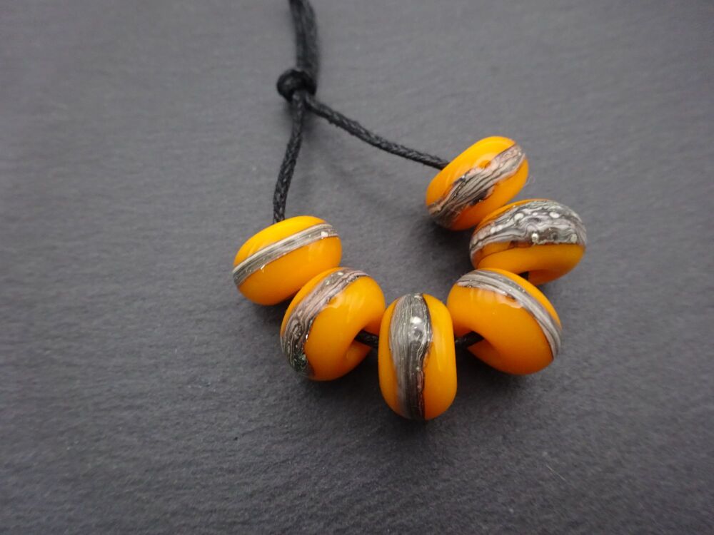 orange yellow wrapped